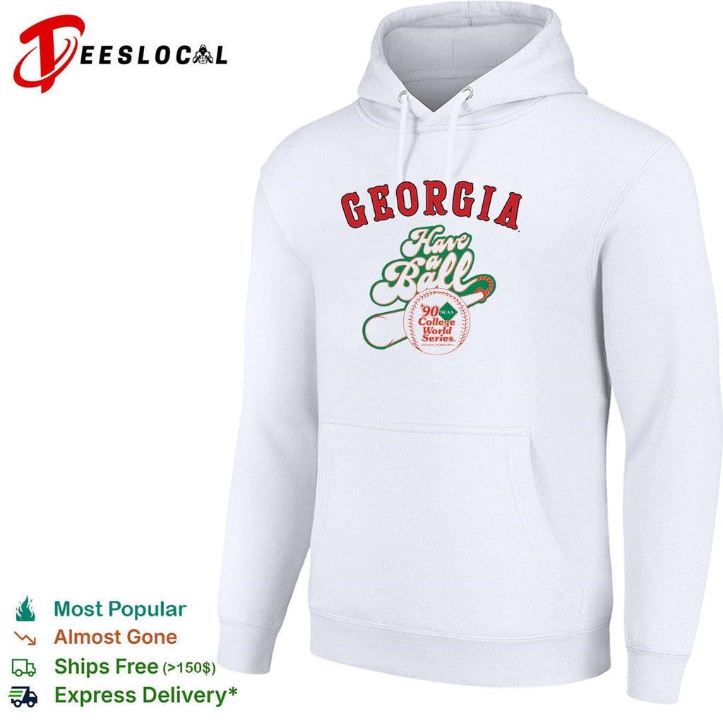 Georgia Bulldogs have a ball 1990 NCAA College World Series baseball shirt Unisex