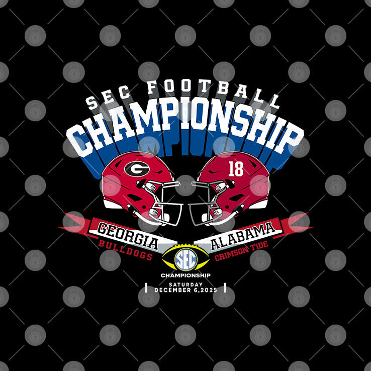 Georgia Vs Alabama SEC Championship 2025 T Shirt Unisex