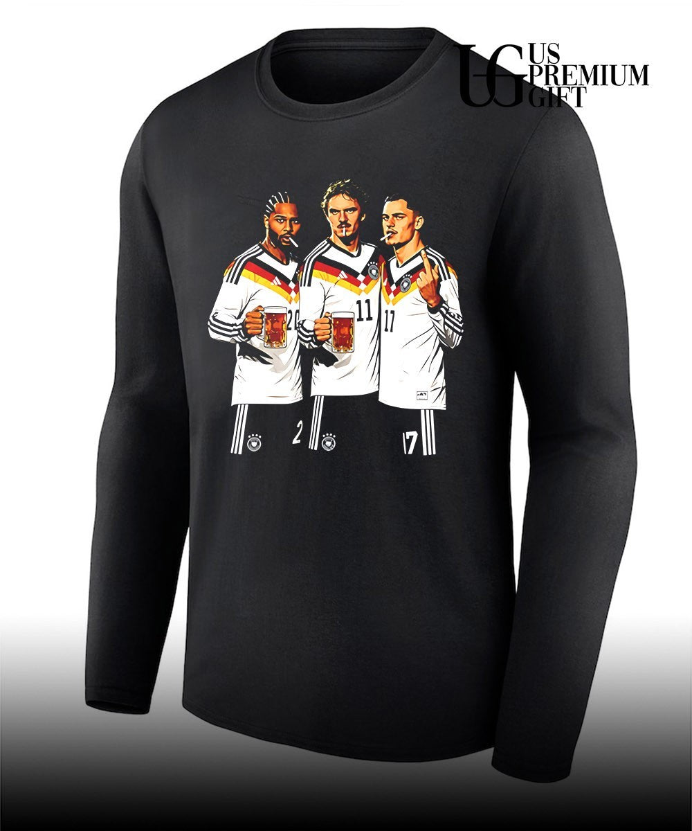 German football the middle finger gesture 4 shirt Unisex