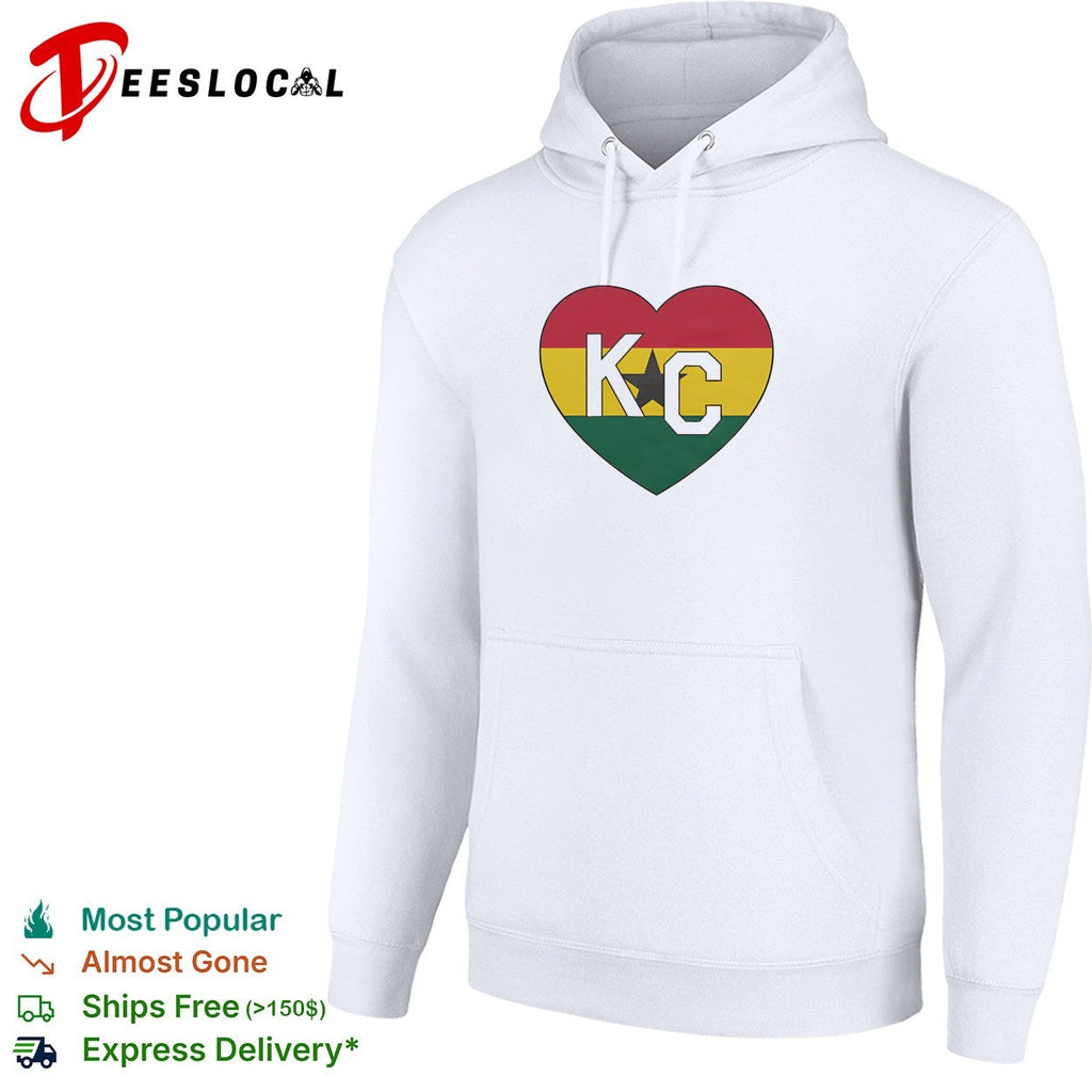 Ghana x KC Heart retro shirt Unisex