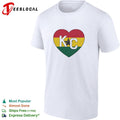 Ghana x KC Heart retro shirt Unisex
