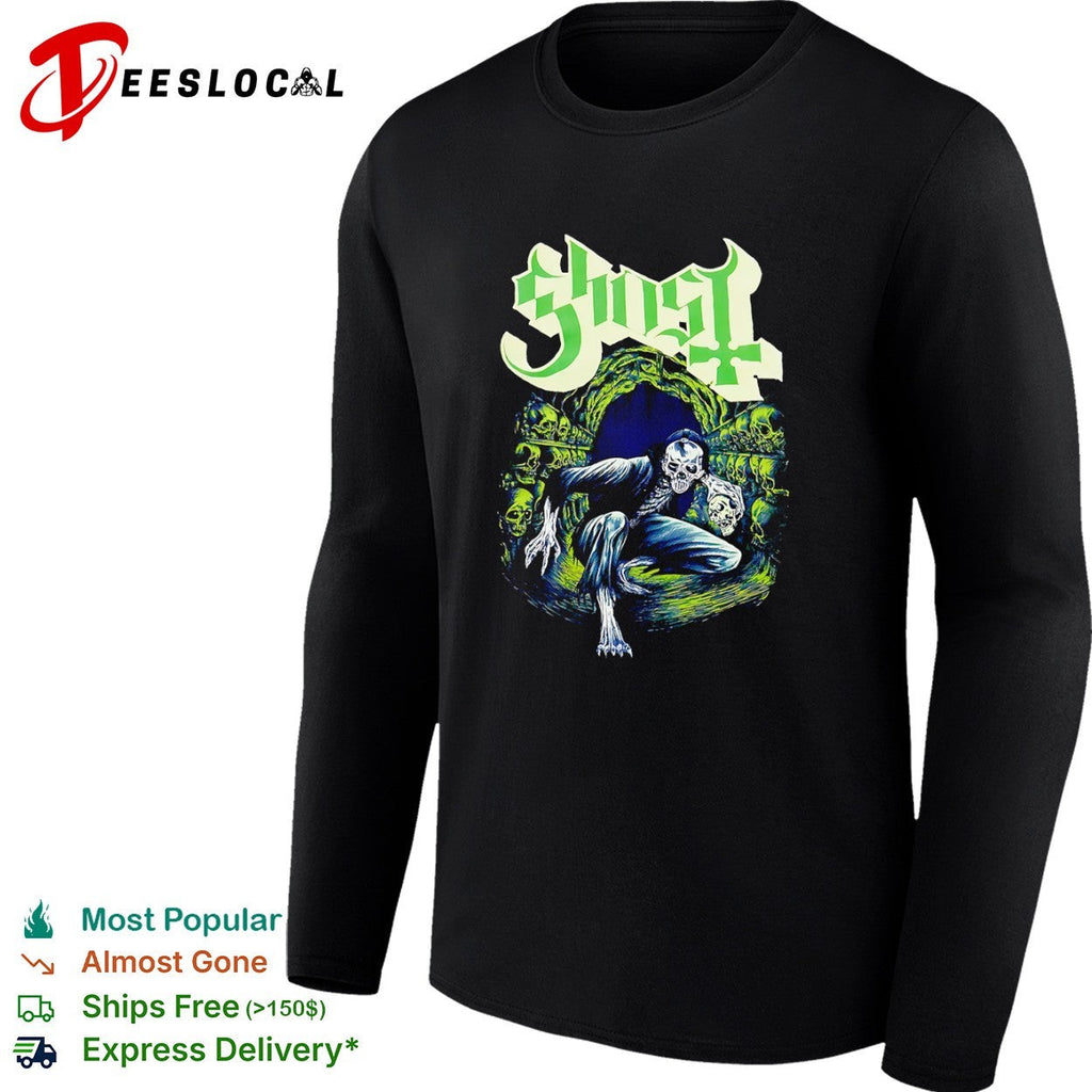 Ghost Band Skeleton Skull Catacombs shirt Unisex