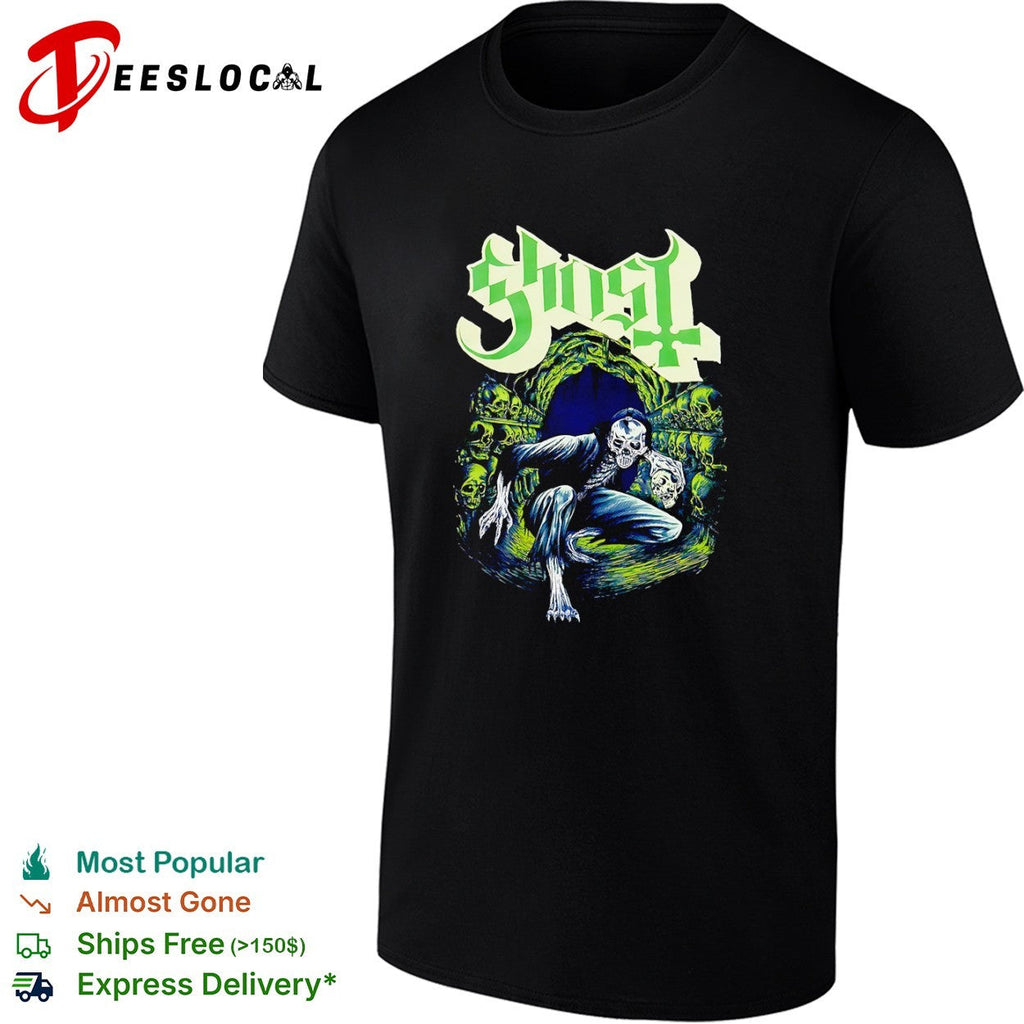 Ghost Band Skeleton Skull Catacombs shirt Unisex