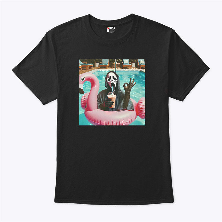 Ghostface Pool T Shirt Unisex