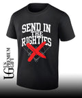 Send in the Righties baseball no more right handed players field sports shirt Unisex