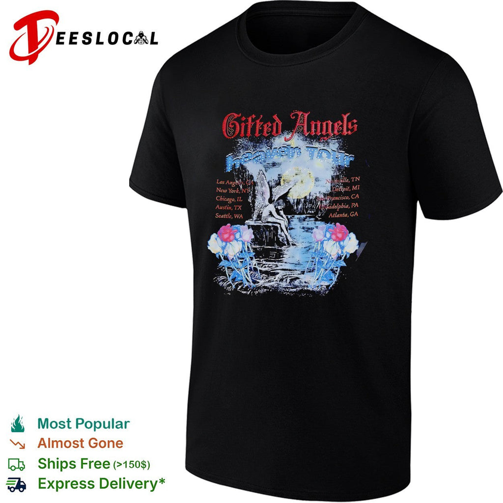 Gifted Angels Heaven Tour Los Angeles New York Chicago Austin Seattle shirt Unisex