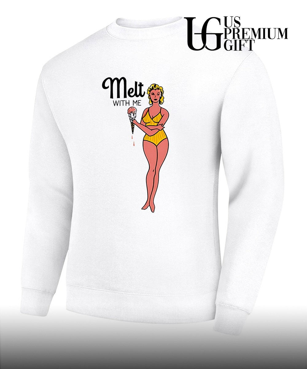 Girl summer melt with me ice cream shirt Unisex