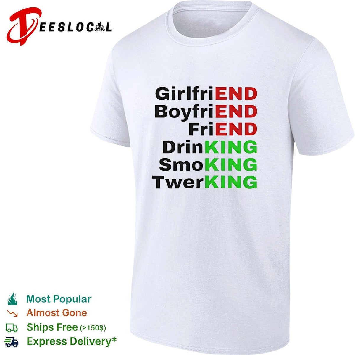 Girlfriend boyfriend friend drinking smoking twerking vintage shirt Unisex