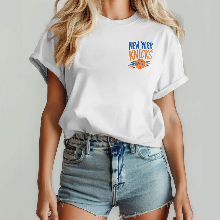 Go New York Go Statue Of Liberty Knicks Basketball T Shirt Unisex
