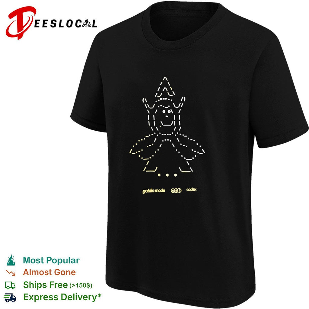 Goblin mode OAI codex ASCII art shirt Unisex