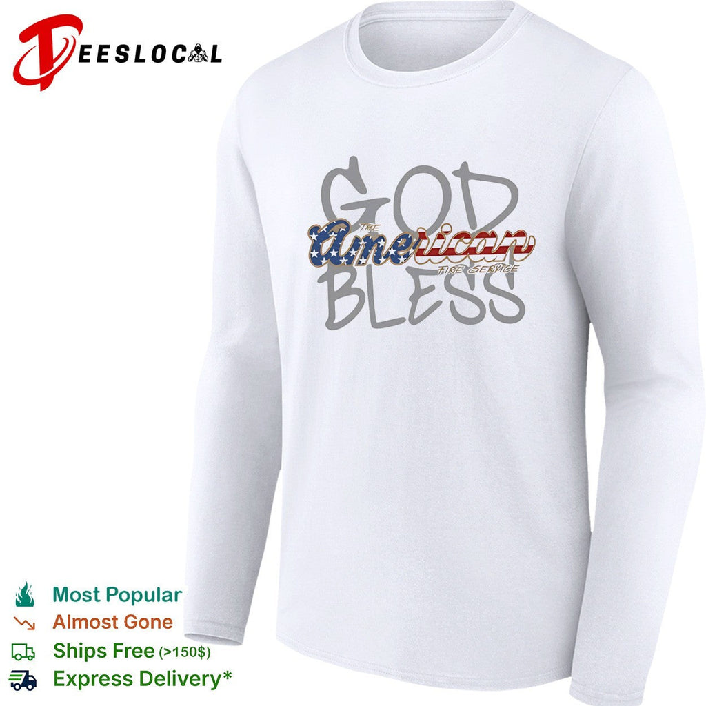 God Bless The American Fire Service USA flag shirt Unisex