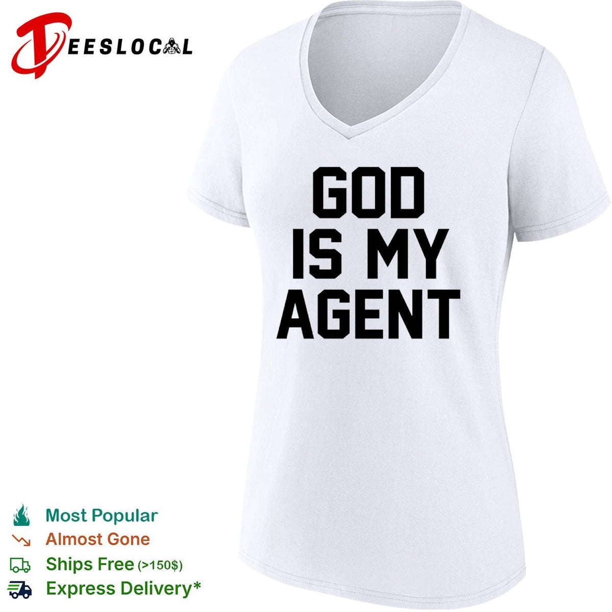 God is my Agent shirt Unisex