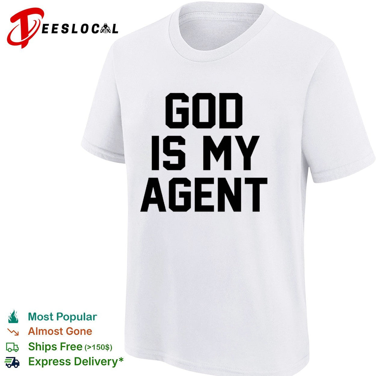 God is my Agent shirt Unisex