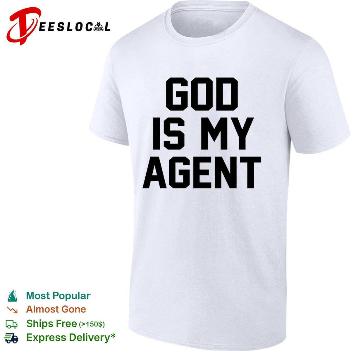 God is my Agent shirt Unisex