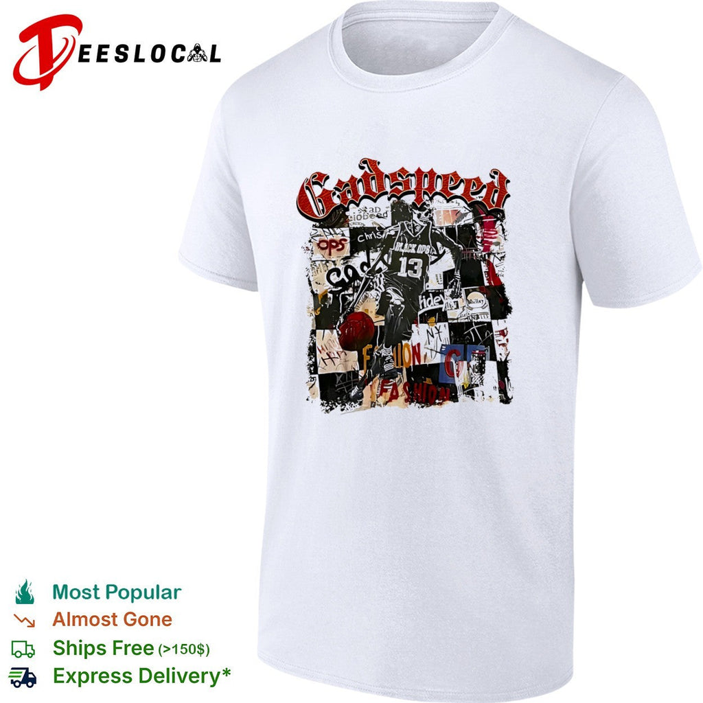 Godspeed Black Ops 13 Basketball shirt Unisex