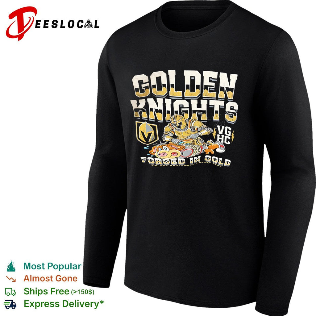 Golden Knights Vegas VGHC Forged in Gold Violent Gentlemen shirt Unisex