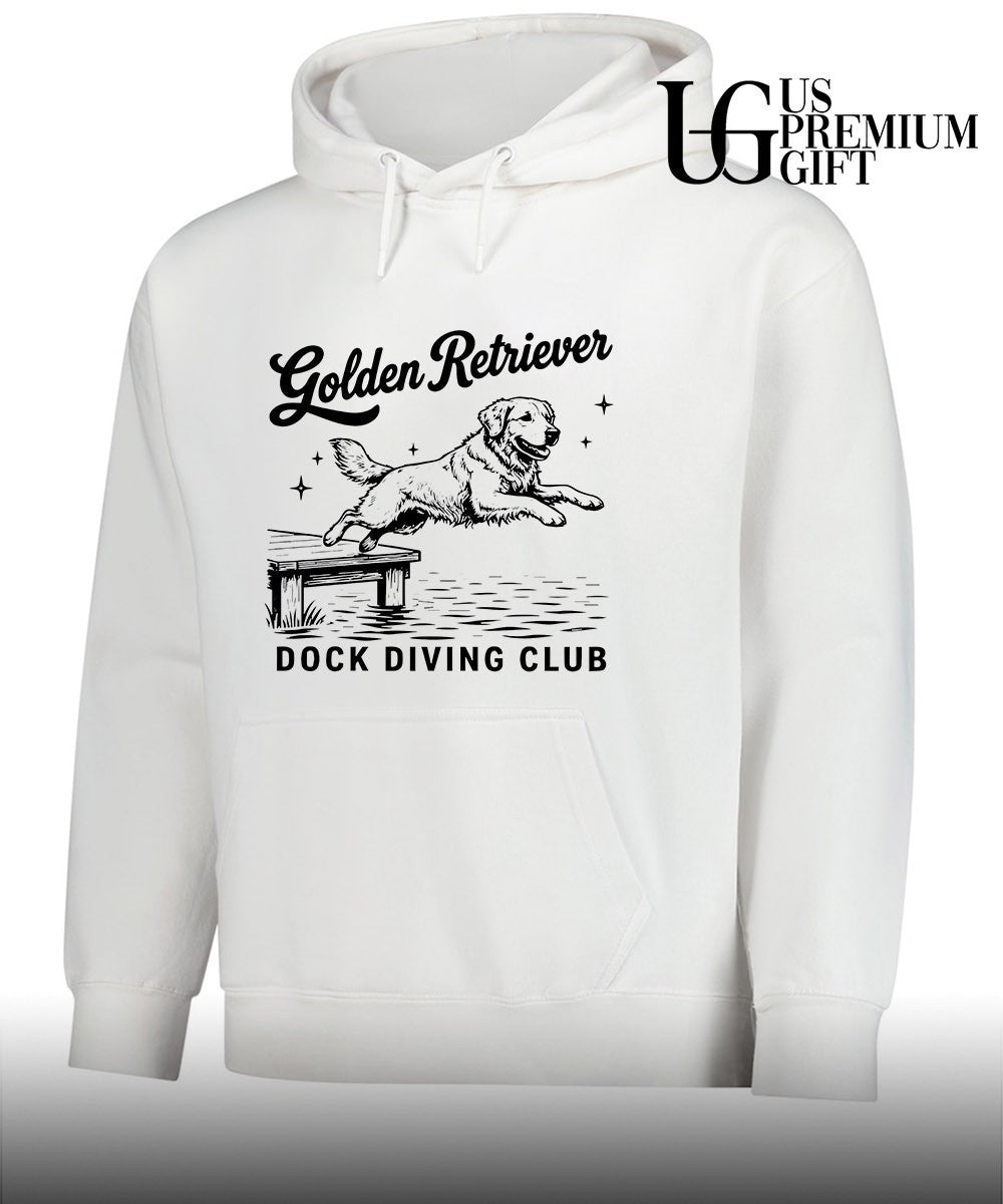 Golden Retriever Dock Diving Club shirt Unisex