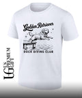 Golden Retriever Dock Diving Club shirt Unisex
