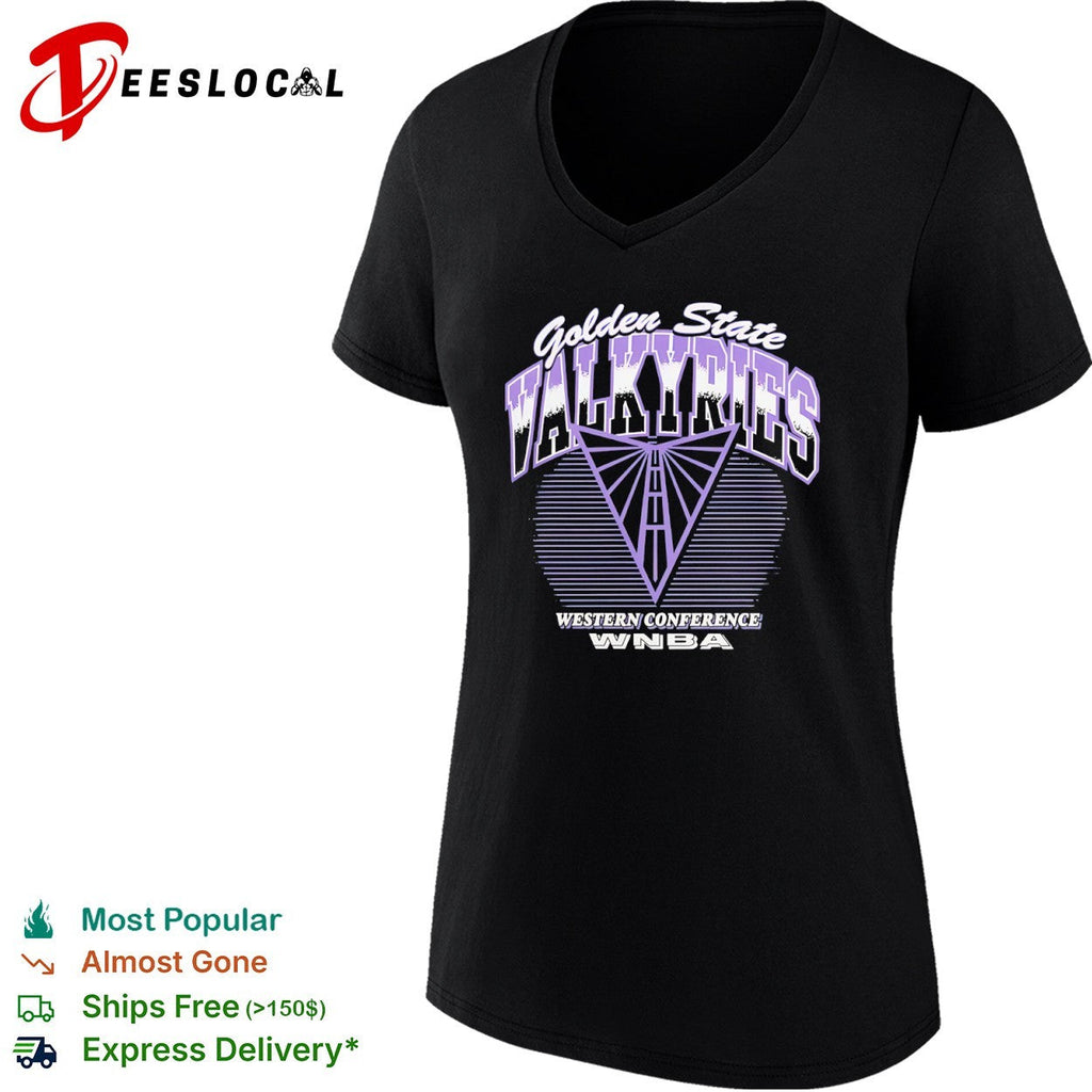 Golden State Valkyries Western Conference WNBA logo shirt Unisex