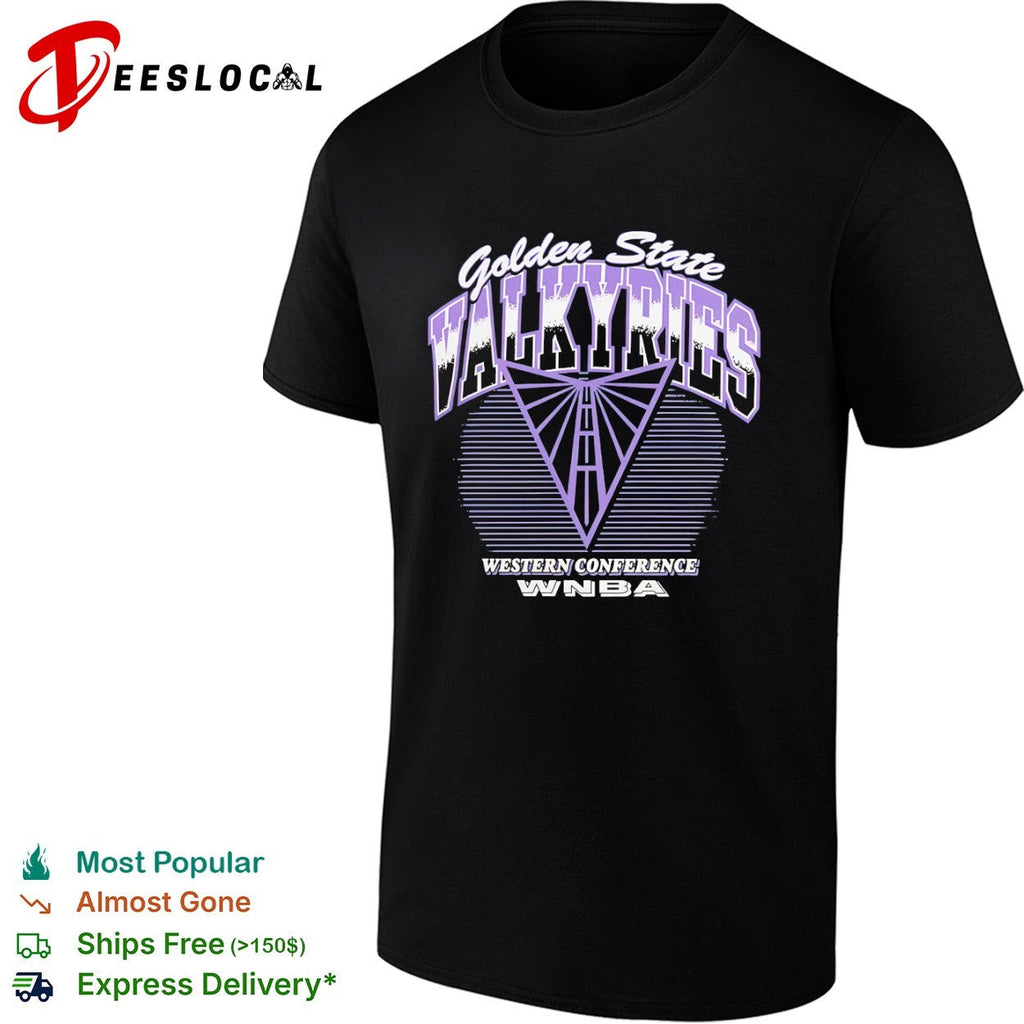 Golden State Valkyries Western Conference WNBA logo shirt Unisex