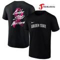 Golden State Warriors breast cancer awareness text shirt Unisex