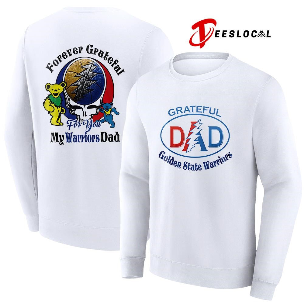 Golden State Warriors x Grateful Dead Father Day forever Grateful logo shirt Unisex