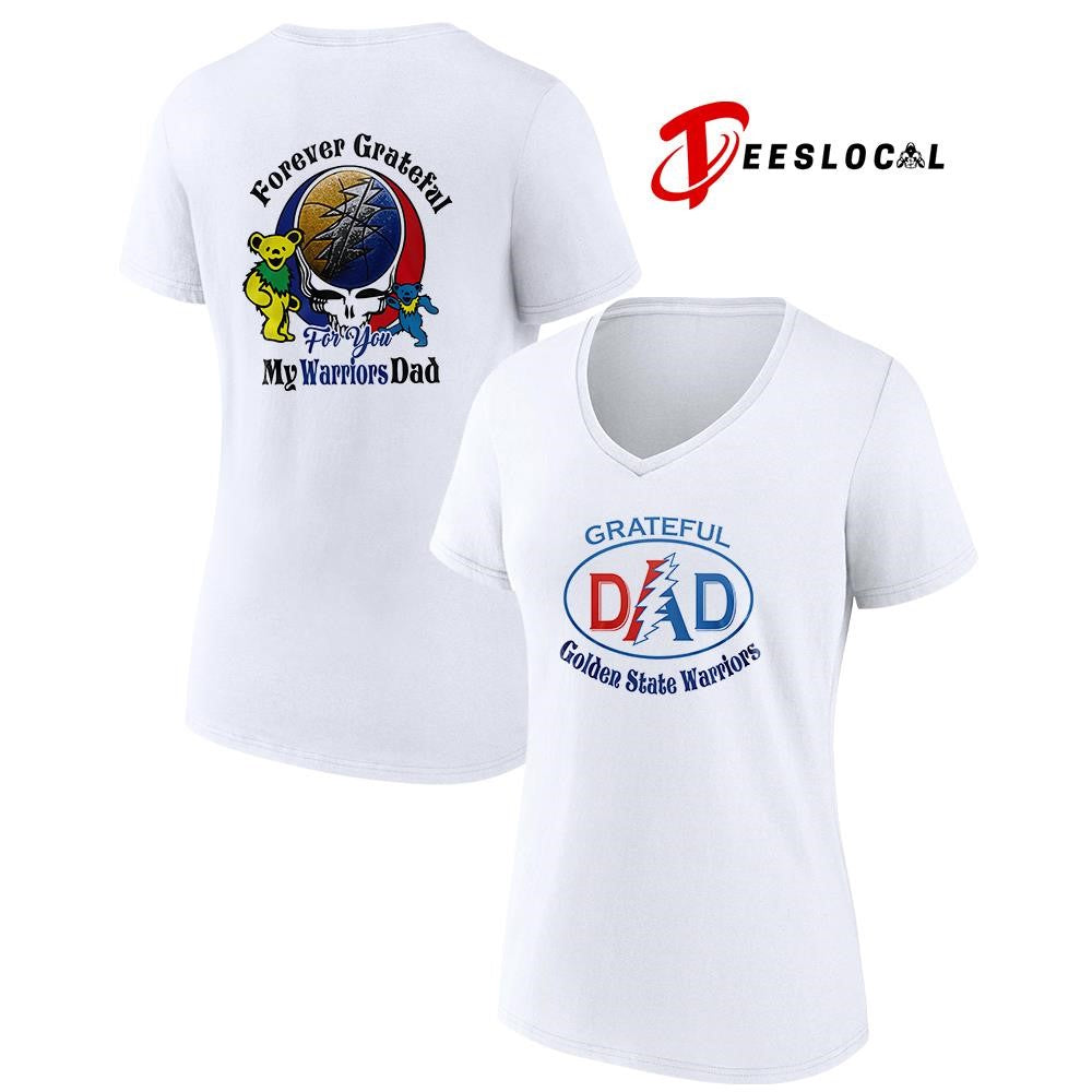 Golden State Warriors x Grateful Dead Father Day forever Grateful logo shirt Unisex