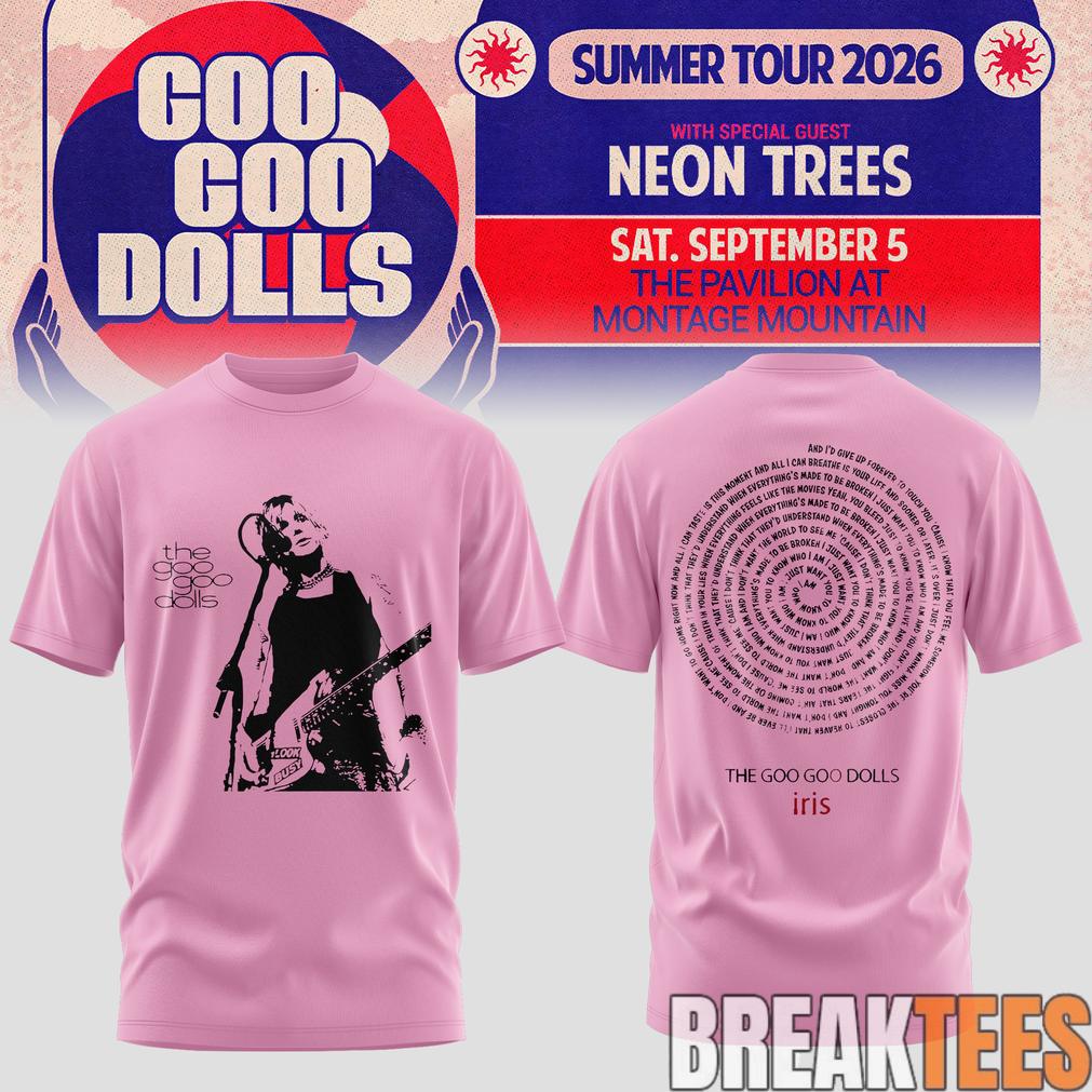 Goo Goo Dolls Summer 2026 North American Tour Limited Unisex