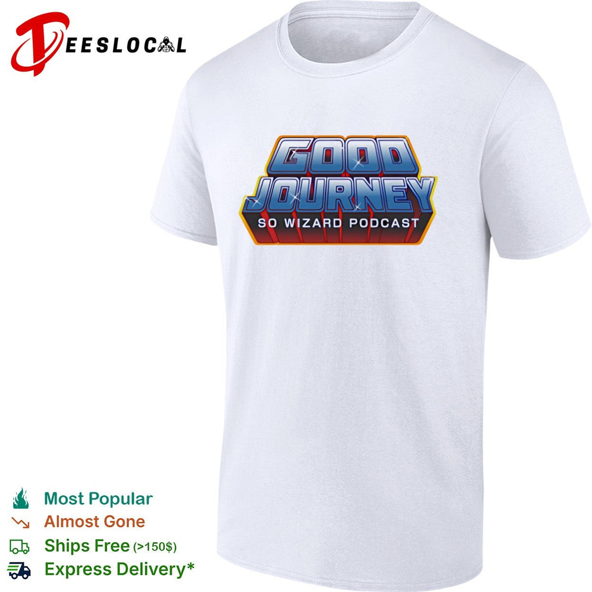 Good Journey So Wizard Podcast Logo Shirt Unisex
