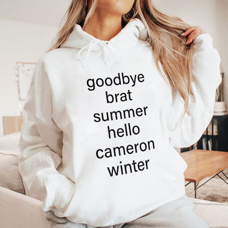 Goodbye Brat Summer Hello Cameron Winter T Shirt Unisex