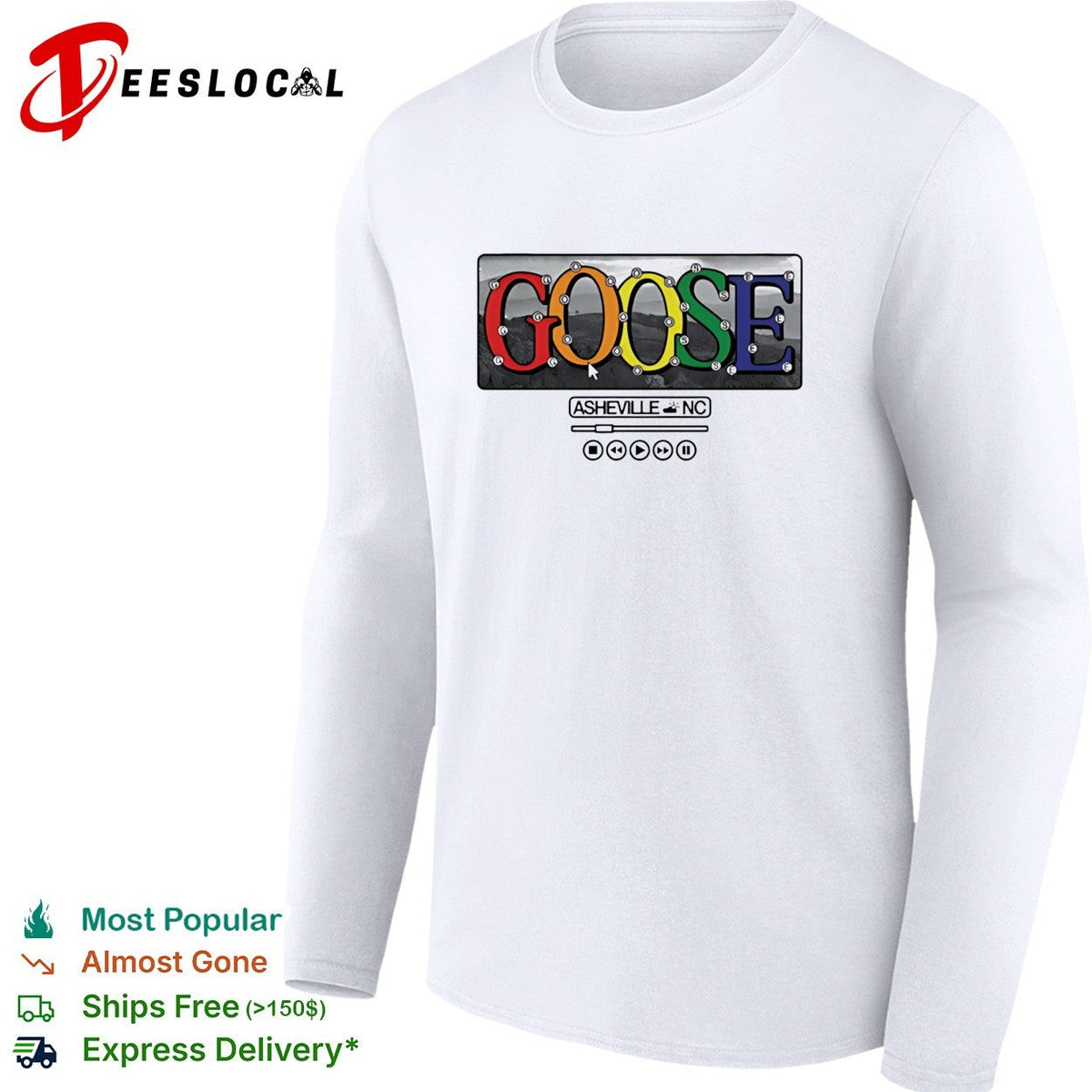 Goose Asheville NC graphic shirt Unisex