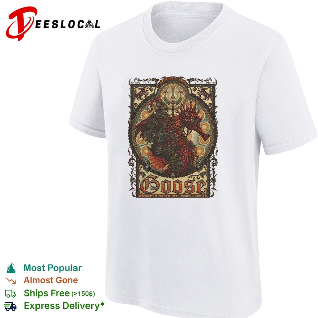 Goose Columbia Maryland at Merriweather Post Pavilion On June 28 2026 A Knight of the Seven Seas shirt