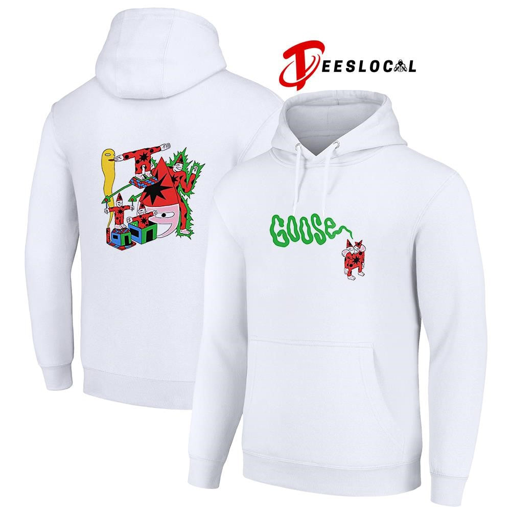 Goose Holiday drop four headed art shirt Unisex