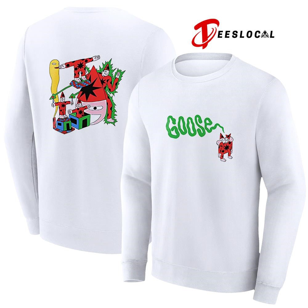 Goose Holiday drop four headed art shirt Unisex