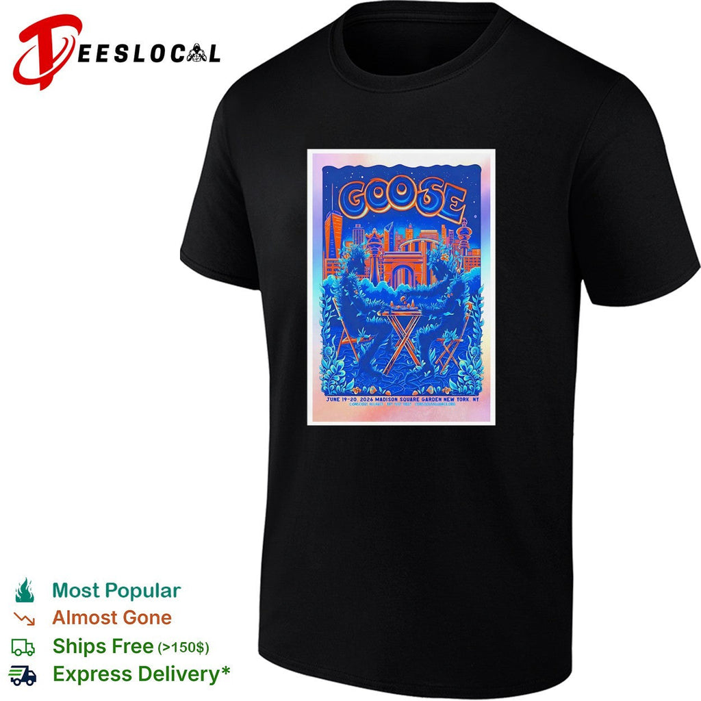 Goose June 19 20 2026 Madison Square Garden New York NY Conscious Alliance shirt Unisex