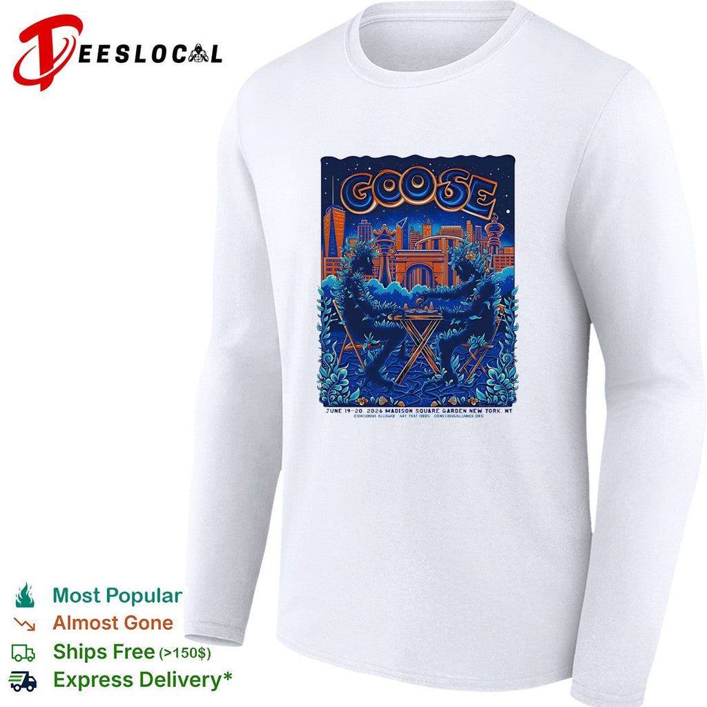 Goose Square Garden New York 2026 From June 19 To 20 2026 shirt Unisex