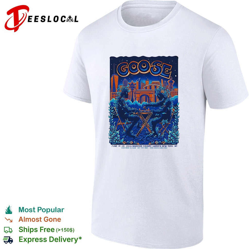 Goose Square Garden New York 2026 From June 19 To 20 2026 shirt Unisex
