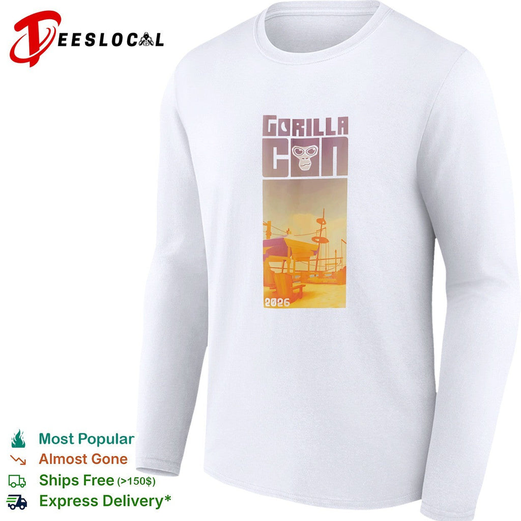 Gorilla con 2026 beach shirt Unisex