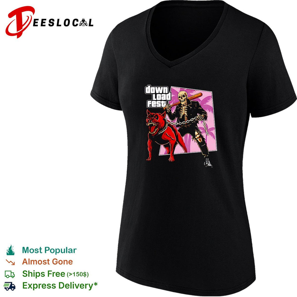 Grand Fest Auto GTA Download Festival 2026 In Donnington UK From 10 To 14 June 2026 shirt Unisex