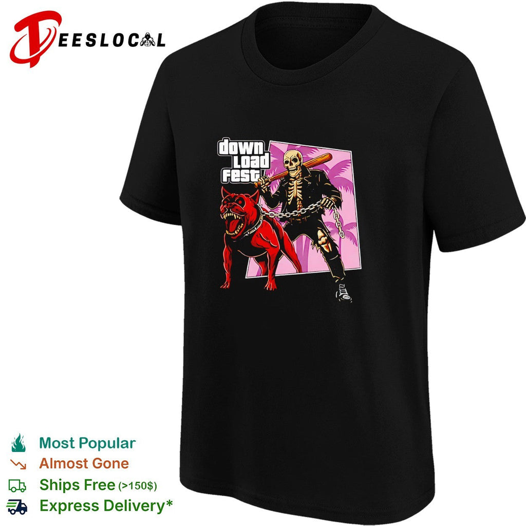 Grand Fest Auto GTA Download Festival 2026 In Donnington UK From 10 To 14 June 2026 shirt Unisex