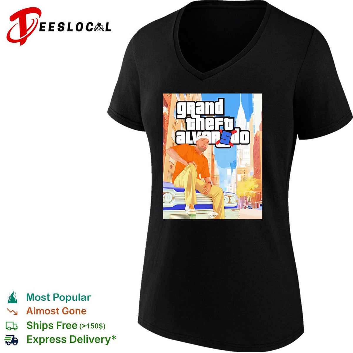Grand Theft Alvar5do Steal City Edition vintage shirt Unisex