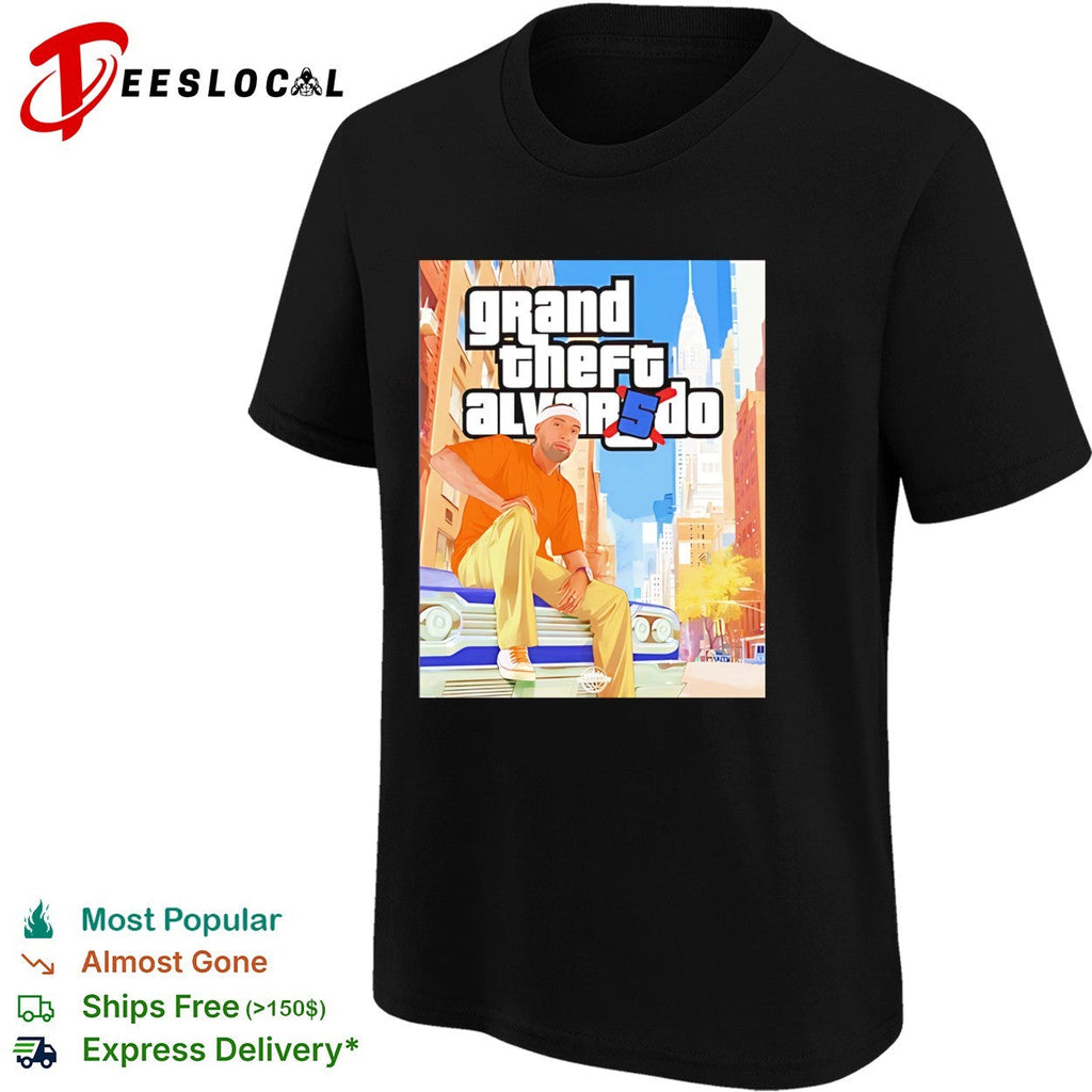 Grand Theft Alvar5do Steal City Edition vintage shirt Unisex
