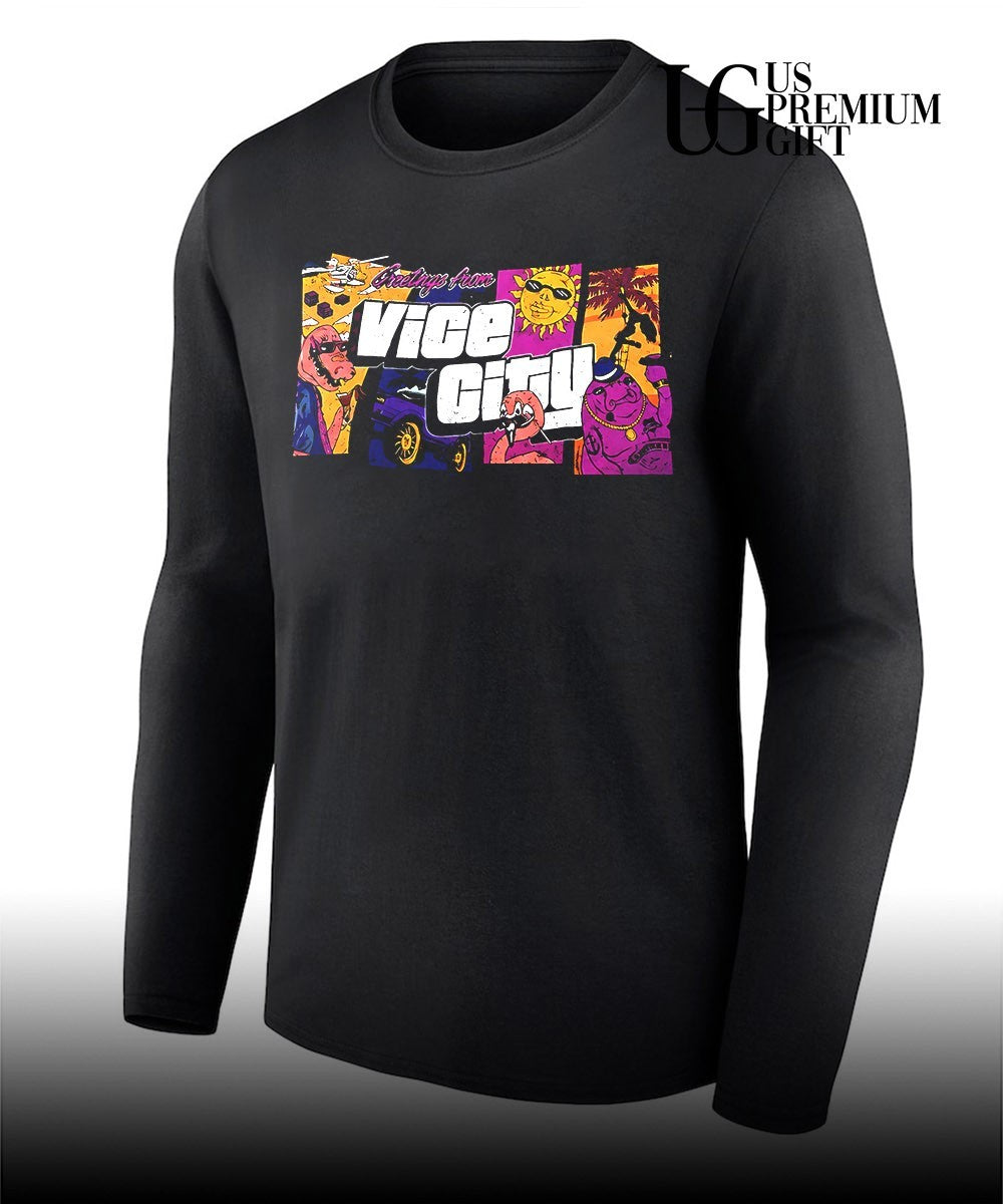 Grand Theft Auto VI GTA 6 Lucia Greetings From Vice City shirt Unisex