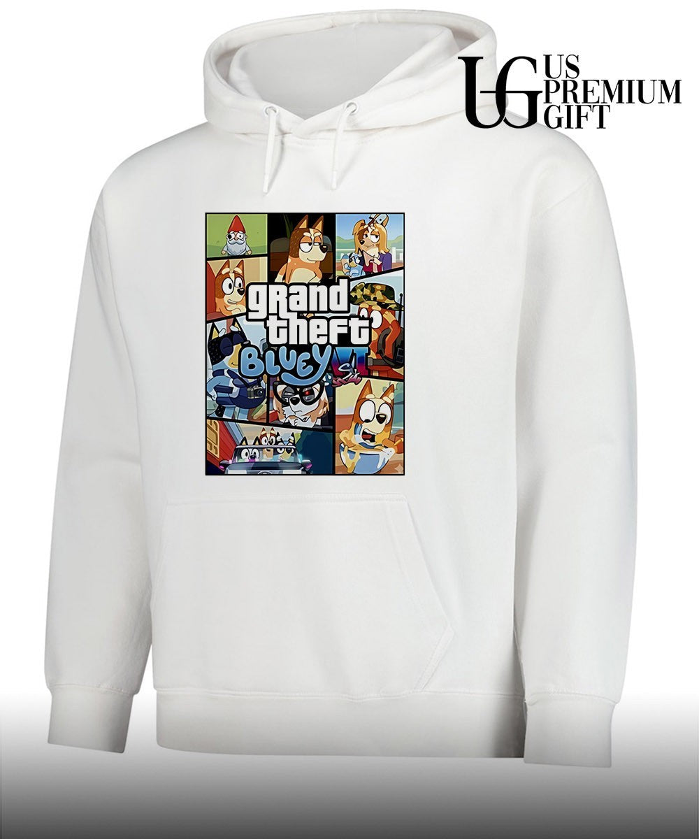 Grand Theft Bluey Gamer shirt Unisex