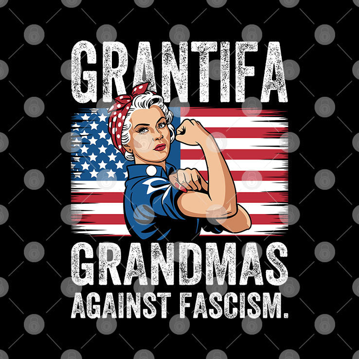 Grantifa Grandmas Against Fascism T Shirt Unisex