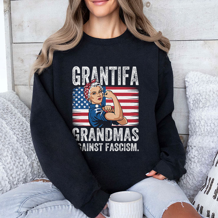 Grantifa Grandmas Against Fascism T Shirt Unisex