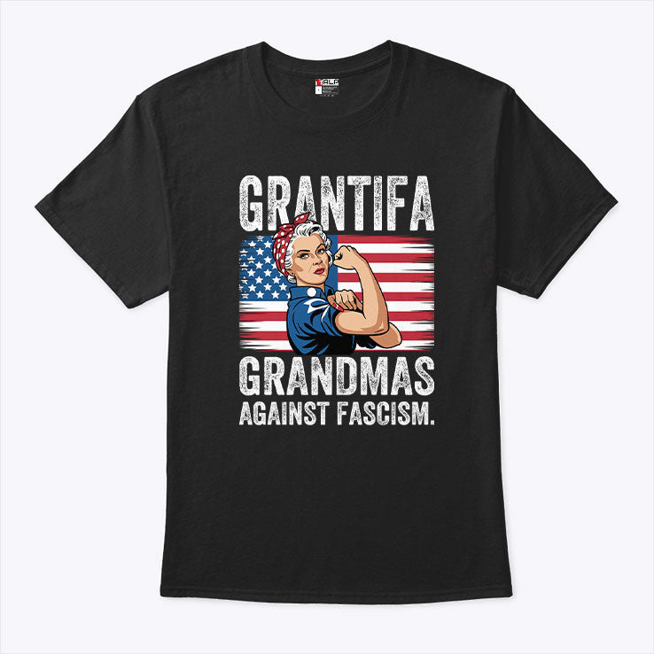 Grantifa Grandmas Against Fascism T Shirt Unisex