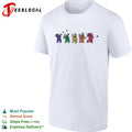 Grateful Dead Dancing Bears Golf Swing Sequence Shirt Unisex