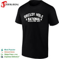 Greedy Hole National Recreation Area parody nature outdoors wilderness aesthetic shirt Unisex