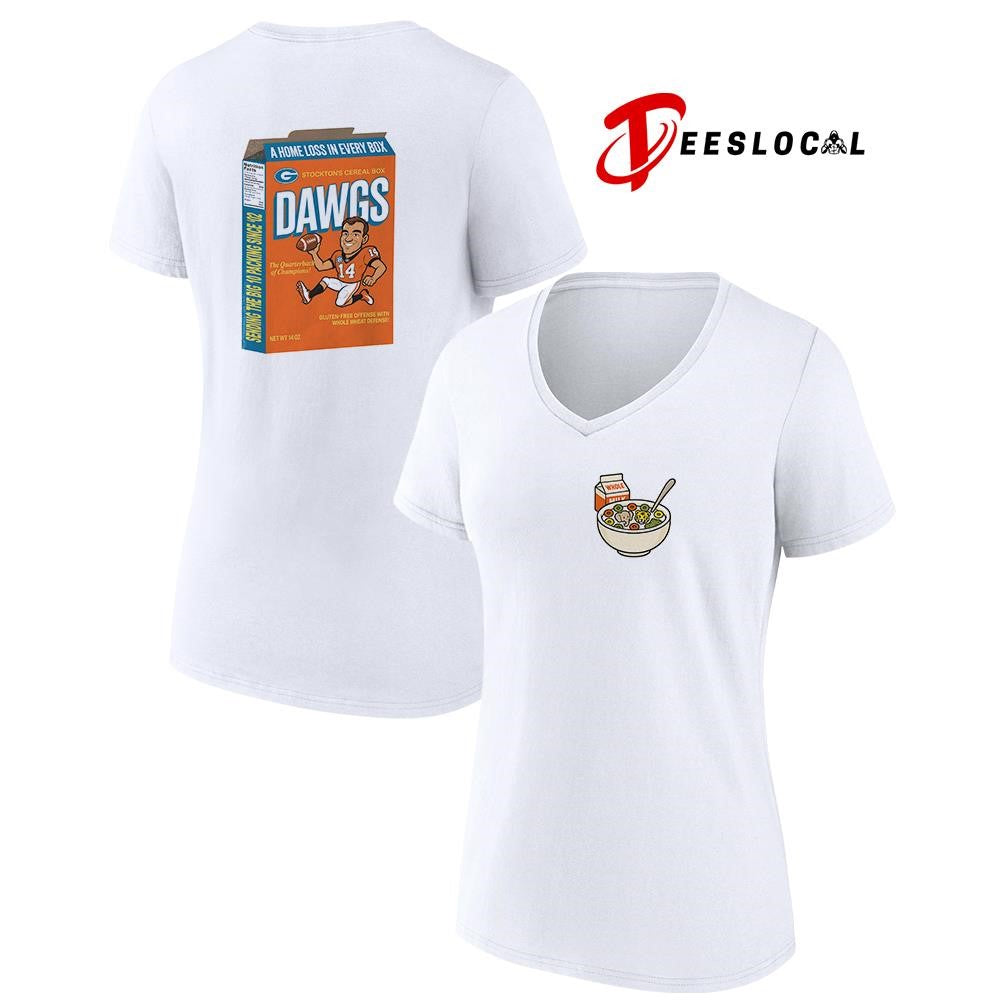 Green Bay Packers Stockton’s cereal box Dawgs a home loss in every box shirt Unisex
